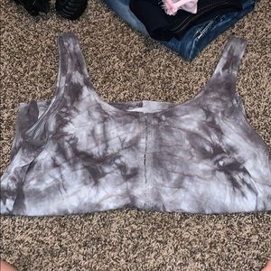 American eagle flowy tank top